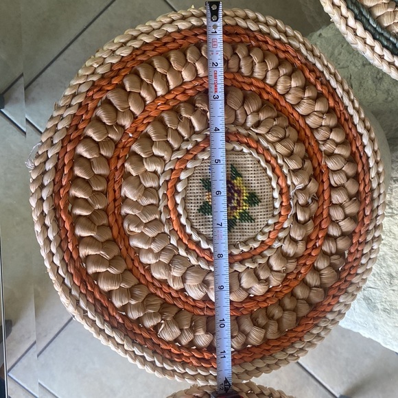 COPY - Vintage cross stitch trivets 12 in - Picture 7 of 7